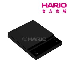 HARIO 北極星電子秤 CST-2000-B/W 黑/白 精準測量 烘焙必備, 黑色, 1個