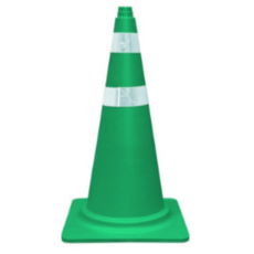 동광세이프티 칼라콘, 2개, DK-523 녹색