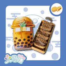 火星糖 珍珠奶茶鳳梨酥-波波堤禮盒 春節 高雄伴手禮 甜點糕點, 1個