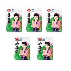 黃氏商行 仲景香菇醬 原味香菇醬, 16g, 5個