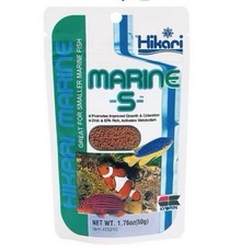 Hikari Marine-S 小型海水魚飼料, 1個, 海水S (50克）, 50g