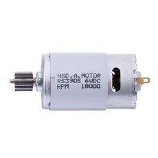 shangren 12V 6V 고속 DC 모터 마이크로 전기 모터 자동차 모델 장난감 액세서리 DIY, 설명, 금속, 6V 390 12 치아, 1개