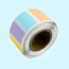 스티커 다이어리 꾸미기 컬러 라벨 스티커 쏙템, 1개