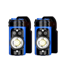 코만도 헤드랜턴 2개 우벤 H3 LED랜턴 캠핑 등산 낚시 해루질 백패킹 미니 후레쉬, 블루+블루