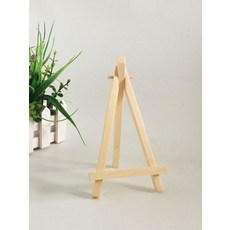 디저트 테이블 케이크 스탠드 소형 나무 베이킹 쿠키 아이싱 디스플레이용 실용적 주방용품, 1개, 이젤