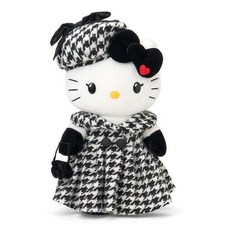 Hello Kitty 限量編號款 黑白千鳥格時尚娃娃 收藏級禮盒版, 1個