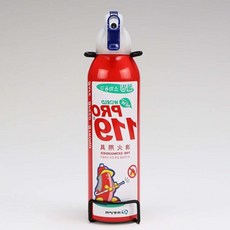 완자마켓 액체 소화기 314g 적색