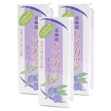 Sapporo Gourmet Foods 홋카이도 하스캅 캐러멜 18개입, 3개