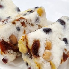 [미소떡방] 오곡 가득 식사대용 영양 모듬 설기 개별포장 80g 10개