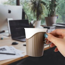 RT리빙 종이컵홀더 6개입 종이컵손잡이홀더