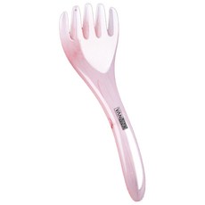 반비노 갈고리형 두피 괄사, 1개, 핑크