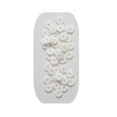 被子固定器 鎖針扣 繡花扣, 白色軟蓋48個 1片, 白色, 白色軟蓋48個 1片