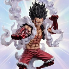 루피 기어4 스네이크맨 피규어 30cm (원피스 만화 캐릭터 고급 모형), 1개