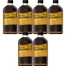 칸타타)콘트라베이스(블랙)900mlx6개, 900ml, 30개