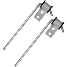 LCGP 2팩 헤비 듀티 배기 행거 로드 범용 사용 38인치 10인치 길이, 2 Pack