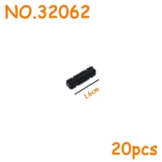 액슬 기술 부품 MOC 32062 4519 3705 44294 60485 24316 15462 55013 6587 99008, 02 32062-black20pcs-1x2