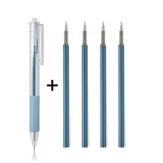 아트 유틸리티 나이프 펜 리필 스티커 스크랩북 절단 도구 익스프레스 케이스 학교 용품 DIY 공예 1-8 개/, 21 5pcs blue