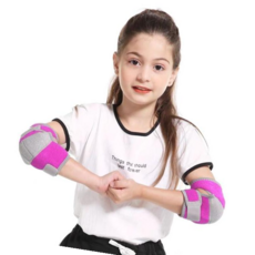 인라인팔꿈치보호대 어린이 유아 자전거 인라인 스케이트 팔꿈치보호대, 블랙