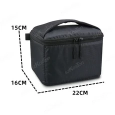 방수 DSLR 카메라 가방 다기능 배낭 야외 디지털 사진 케이스 니콘 캐논 렌즈용, 02 Size 1, 01 빠른