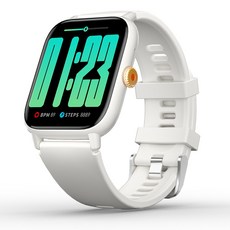 WAPIK 블루투스 통화 스마트워치 Z8 한글판 GPS, 화이트, 4.8cm, GPS + 블루투스