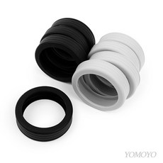 요모요 캐리어 바퀴 커버 4P 컴퓨터의자바퀴커버, 그레이, 4개