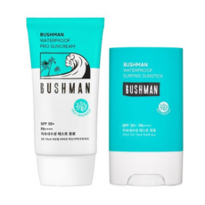 부쉬맨 워터프루프 선크림50g + 서핑 선스틱20g SPF50+PA++++ 세트, 1개, 50g