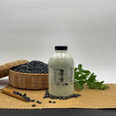 서리태콩물 두유 100퍼센트 국내산 단백질 콩국수, 7개, 1L