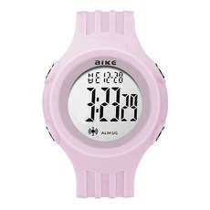 [SUNOEL] 3기압 방수 학생 오염이 적은 일체형 밴드 전자 손목시계 군입대 선물 AIKE 1509