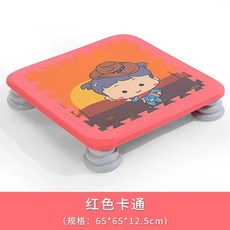 트램폴린 대형 캠핑장 마당 방방 상업용 놀이터 4.88미터 강화형 16피트 펜션, 1, R. 빨간색 만화