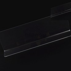 [오품] L형 투명 칸막이 20x6cm 1P 일반형