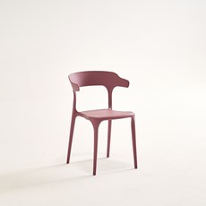 에코 플라스틱 인테리어 디자인 카페 식탁 의자 (5color)), 라벤더, 1개