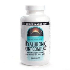 SOURCE NATURALS 玻尿酸&葡萄糖胺複方錠, 1罐, 120顆