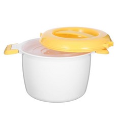 ABOOFAN 미니 전자레인지 밥솥 가정용 옐로우 20 x 11.5cm 런치 박스 279622 8721199507