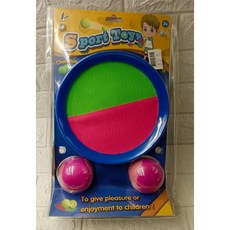 黏巴球 運動遊戲 接接球 一盤 二球 兒童遊戲, 1個