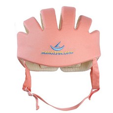 松之龍 學步帽 防撞帽 防摔帽 爬行帽 嬰兒安全帽 兒童安全帽 保護頭部 防撞頭盔 多項專利, 桔色, 1個