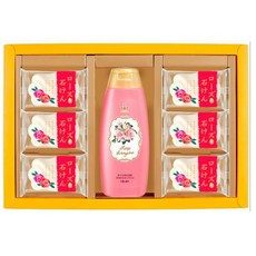 公主的夢中婚禮 蜂王玫瑰精油禮盒 沐浴禮盒/喝茶禮/結婚用品/吃茶禮/年節送禮/結婚用品/婚禮小物, 1個