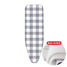 스탠딩다리미판 교체커버 입식 다림질판 대형 코튼 천 카바, 소형 스코틀랜드 체크 커버 길이90 폭30cm