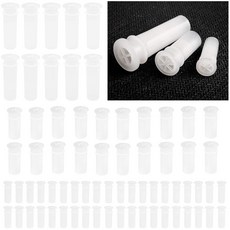 삐걱 거리는 장난감 수리 리드 소음 발생기 삽입 교체 개 애완 동물 장난감 수리 신발 호루라기 둥근 삐걱 거리는 소리 리드 삐걱 거리는 소리, 70개, 남여공용