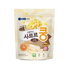 베베쿡 유아용 처음먹는 사르르쿵, 백미 오리지널, 23g, 1개