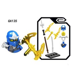 애니메이션 영화 블록 미니 액션 조립 모델 피규어 크리스마스 선물, 1개, 6. GA135