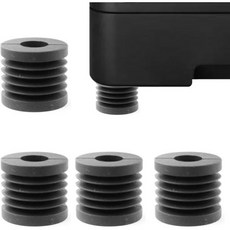 위노바 3D 프린터 방진 패드 미끄럼 방지 고무 쇼크 패드 4개 세트 X1/P1/P1P/P1S 시리즈용 실리콘 버퍼 방진 피트 소음 저감 충격 흡수