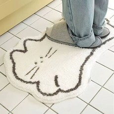 큐트발매트 욕실앞 고양이 중형매트 50X80dao3+2hHu