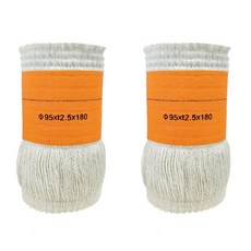 GnDaYoug 95x2.5Tx180mm 등유 히터 심지 실내 실외 사용을 위한 무연 유리 섬유 및 면 교체 대부분의 오일 램프에 적합 (2팩) 279265 869606573, 캠핑난로 소형 야외 석유 기름 95x2.5Tx180mm