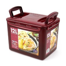 락앤락 직사각 투핸들 김치통 와인, 12L, 1개