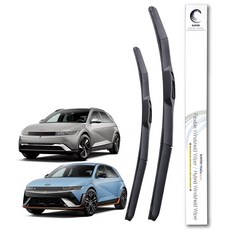 레이븐 아이오닉 아이오닉5 아이오닉6 와이퍼 운전석+조수석 세트 650+450 하이브리드, 전면 와이퍼세트, 아이오닉5 (21년~현재) 26+18