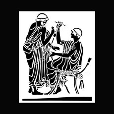 A40-0120型染版(Stencil)-蝶古巴特DIY-簍空模板-塗鴉模版-繪畫模版, 1個, A40-0120