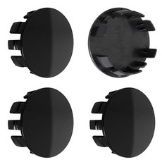 테슬라 모델 S X Y 3 리비안 R1T 림 허브 캡 6005879 00 A 4개 팩 (글로스 블랙 외부 57MM 내부 50MM 쉬운 DIY 설치), Outer 62.0MM , Inner 56.4MM, Gloss Black