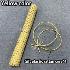 장식용 가구 의자 테이블 천장 캐비닛 수리 재료 천연 인도 수제 직조 등나무 롤 40 50cm 너비, Real rattan original, Real rattan original