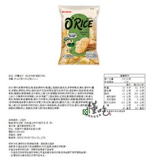 O'RICE 起司馬鈴薯 口味烘烤米餅 12入獨立包裝 韓國進口, 1個, 好麗友米餅【海苔口味】95.4g