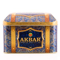 악바르 티 고메 선물 틴 박스 250그램 오리엔트 미스터리 Akbar Tea Gourmet Gift Tin Box 250 G Orient Mystery, 1개